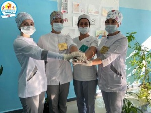 Рабочий выезд детских стоматологов на передвижном комплексе «Тулпар» в Караидельский район республики