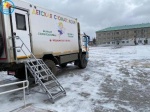 Работа комплекса лечебно-диагностического подвижного по оказанию стоматологической помощи детям в Зилаирском районе Республики Башкортостан